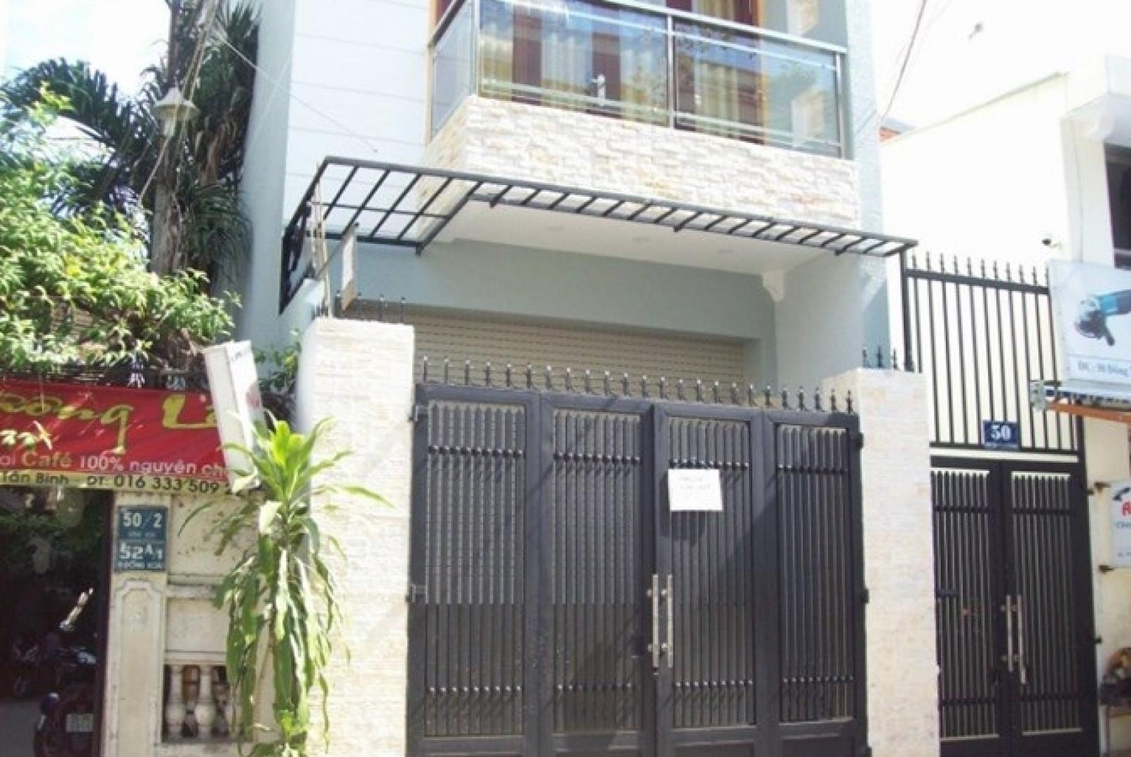 Cho thuê mặt bằng Quận Tân Bình DT 40m2, mặt tiền đường Đồng Xoài
